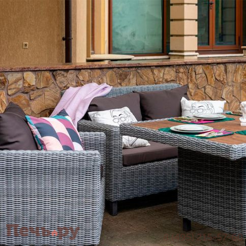 Комплект плетеной мебели Gardeck Mokka Bella Family фото 3