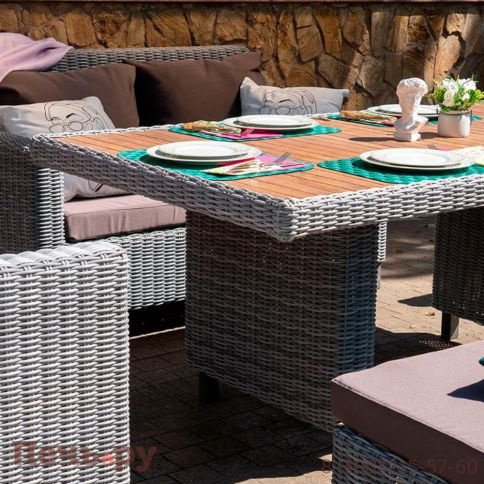 Комплект плетеной мебели Gardeck Mokka Bella Family фото 4