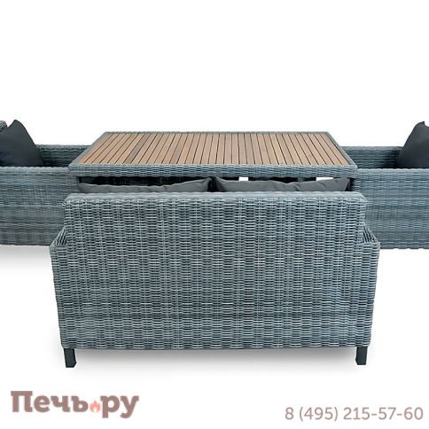 Комплект плетеной мебели Gardeck Mokka Bella малый фото 2