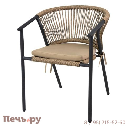 Комплект плетеной мебели Gardeck Mokka Lyon на 4 персоны с обеденным столом фото 4