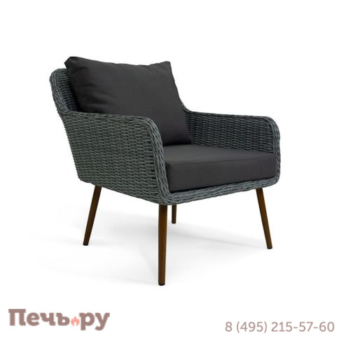 Комплект плетеной мебели Gardeck Mokka Rimini (стол кофейный, 2 кресла, диван 2 х-местная) фото 6