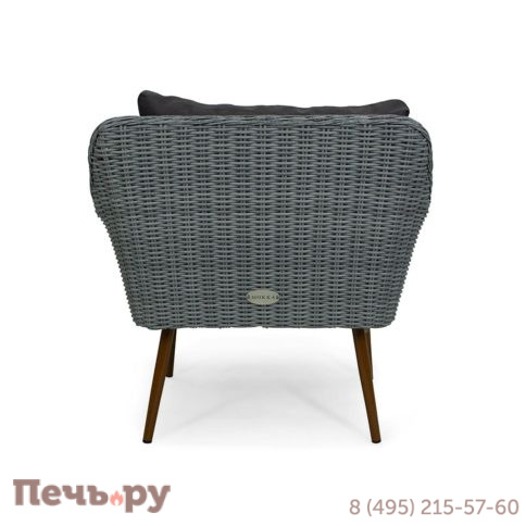 Комплект плетеной мебели Gardeck Mokka Rimini (стол кофейный, 2 кресла, диван 2 х-местная) фото 7