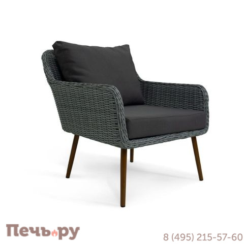 Комплект плетеной мебели Gardeck Mokka Rimini (стол кофейный, 2 кресла, диван 3 х-местный) фото 7