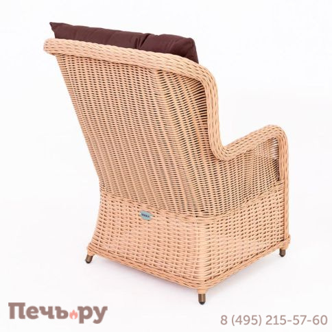 Комплект плетеной мебели Gardeck Мokka San Marino (стол обеденный, 8 кресел), Бежевый фото 7