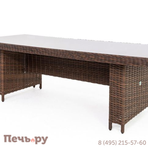 Комплект плетеной мебели Gardeck Мokka San Marino (стол обеденный, 8 кресел), Бронзовый фото 11