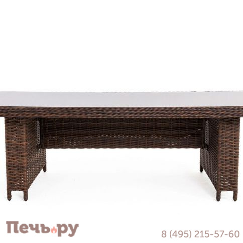 Комплект плетеной мебели Gardeck Мokka San Marino (стол обеденный, 8 кресел), Бронзовый фото 12