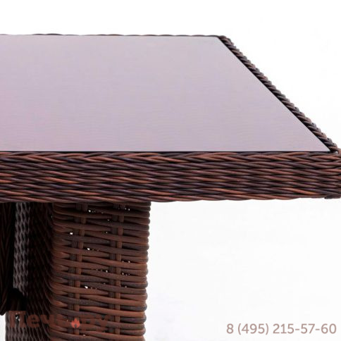 Комплект плетеной мебели Gardeck Мokka San Marino (стол обеденный, 8 кресел), Бронзовый фото 13