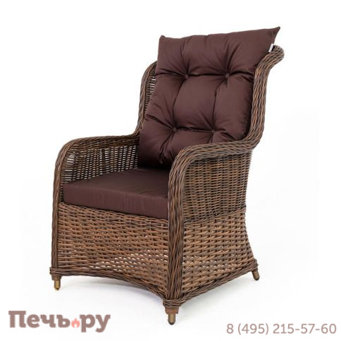 Комплект плетеной мебели Gardeck Мokka San Marino (стол обеденный, 8 кресел), Бронзовый фото 6