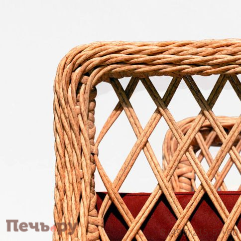 Комплект плетеной мебели Gardeck Mokka Villa Rosa (6 кресел) + 6 подушек фото 10