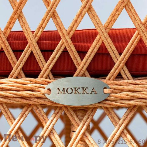 Комплект плетеной мебели Gardeck Mokka Villa Rosa (6 кресел) + 6 подушек фото 11