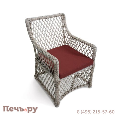 Комплект плетеной мебели Gardeck Mokka Villa Rosa (6 кресел) + 6 подушек фото 13