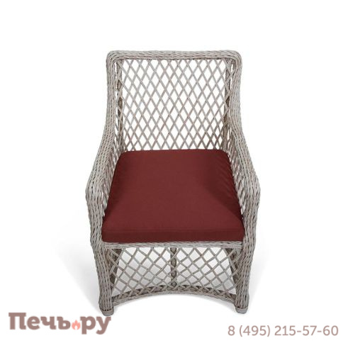 Комплект плетеной мебели Gardeck Mokka Villa Rosa (6 кресел) + 6 подушек фото 14