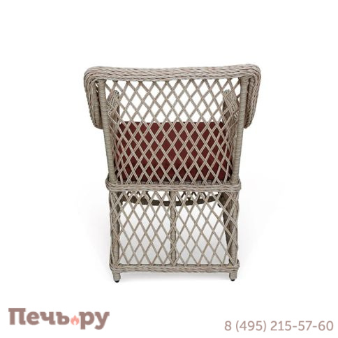 Комплект плетеной мебели Gardeck Mokka Villa Rosa (6 кресел) + 6 подушек фото 15