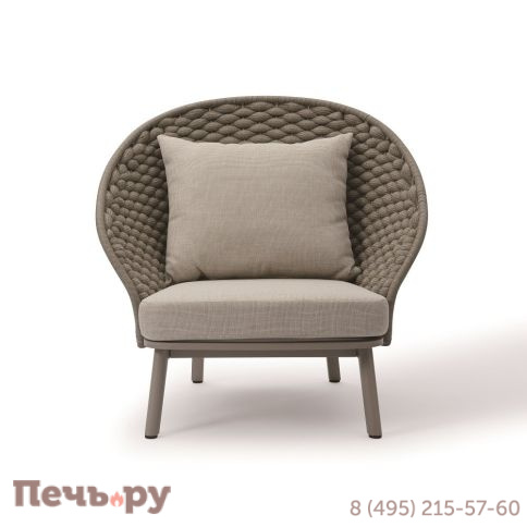 Комплект плетеной мебели Tagliamento Mallow TAG/MALLOW-2+1 фото 4