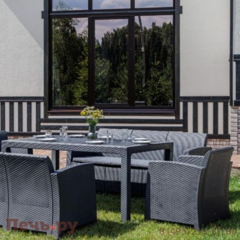 Комплект Royal Family GRAND LANA DINING L графит фото 2