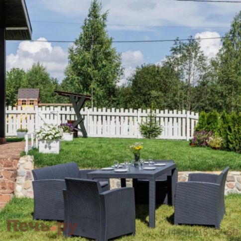 Комплект Royal Family GRAND LANA DINING L графит фото 4