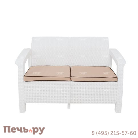 Комплект уличной мебели Gardeck Tweet Terrace Set, белый фото 2