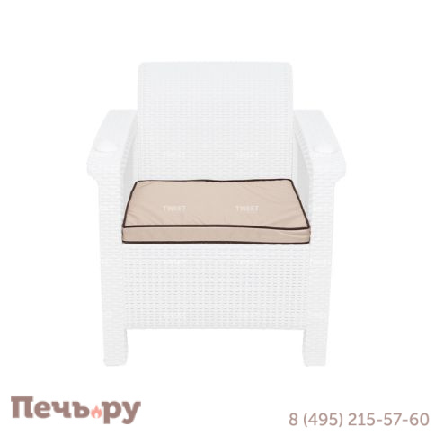 Комплект уличной мебели Gardeck Tweet Terrace Set, белый фото 6