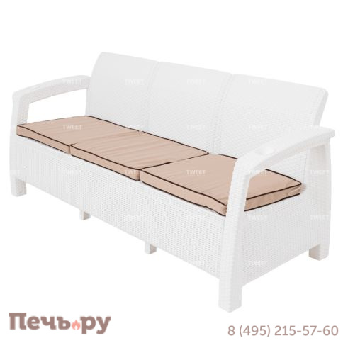 Комплект уличной мебели Gardeck Tweet Terrace Set Max, белый фото 3