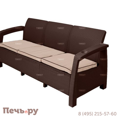 Комплект уличной мебели Gardeck Tweet Terrace Set Max, венге фото 3