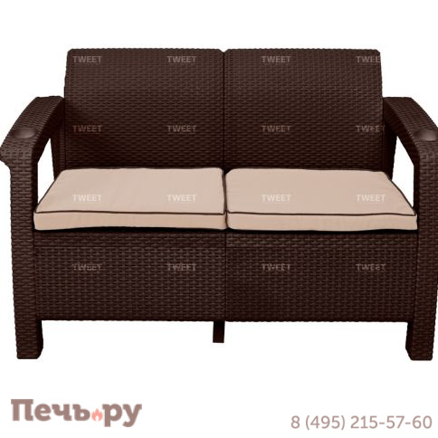 Комплект уличной мебели Gardeck Tweet Terrace Set, венге фото 3