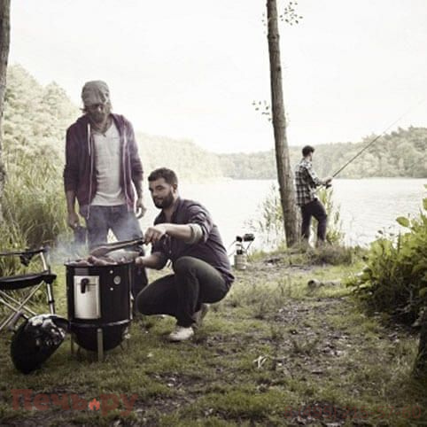 Коптильня Weber Smokey Mountain Cooker 57 см фото 3