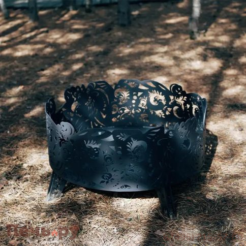 Костровая чаша Искры костра Хохлома (4мм) фото 4