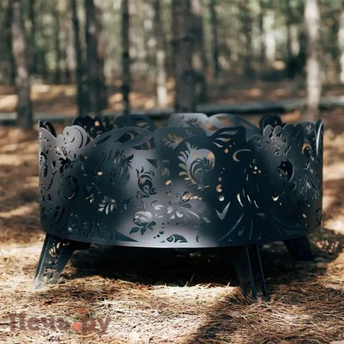 Костровая чаша Искры костра Хохлома (4мм) фото