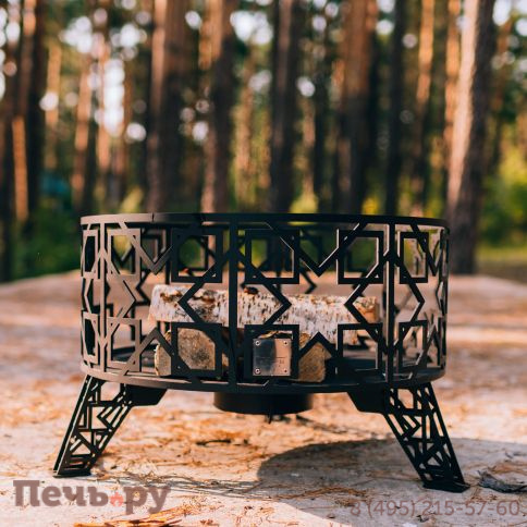 Костровая чаша Искры костра Муар (4мм) фото