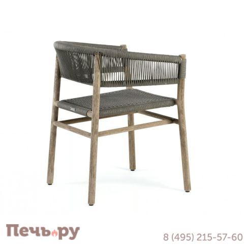 Кресло деревянное плетеное Ethimo Kilt KIPDT5RCD фото 6