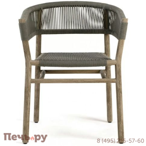 Кресло деревянное плетеное Ethimo Kilt KIPDT5RCD фото