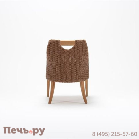 Кресло деревянное плетеное с подушкой Tagliamento Candy фото 4