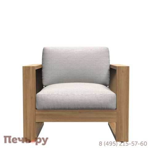 Кресло деревянное с подушками Janus et Cie Matisse Teak фото 2