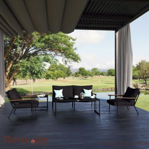 Кресло FESTA черное фото 6