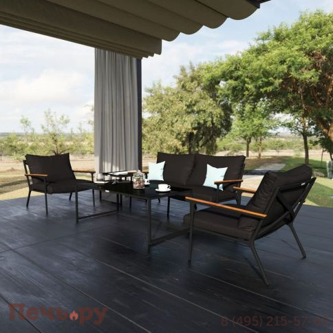 Кресло FESTA черное фото 7