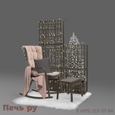 Кресло-качалка пластиковое с подушкой Gardeck Nardi Folio 003/403000200004/4029802 фото 4