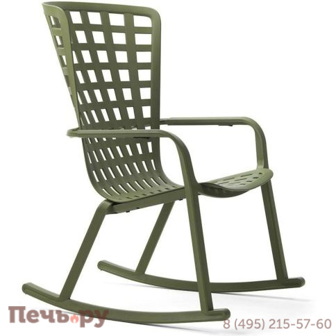 Кресло-качалка пластиковое с подушкой Gardeck Nardi Folio 003/403001600004/4029816 фото
