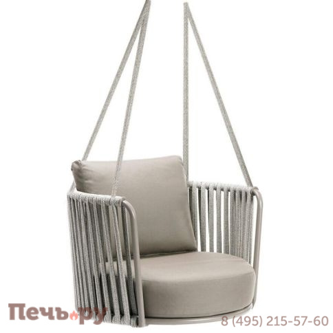 Кресло качели плетеное Vermobil Daisy Rope фото 2