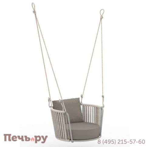 Кресло качели плетеное Vermobil Daisy Rope фото 3