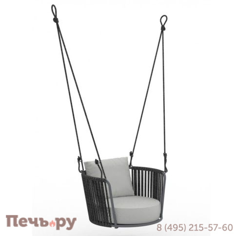 Кресло качели плетеное Vermobil Daisy Rope фото 4