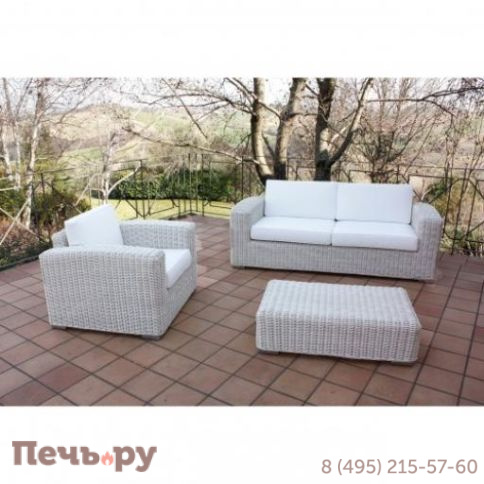 Кресло лаунж плетеное RosaDesign Penelope фото 4