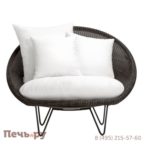Кресло лаунж плетеное с подушками Janus et Cie Gigi II JNS/776-36-111/J-C-CUS фото 6