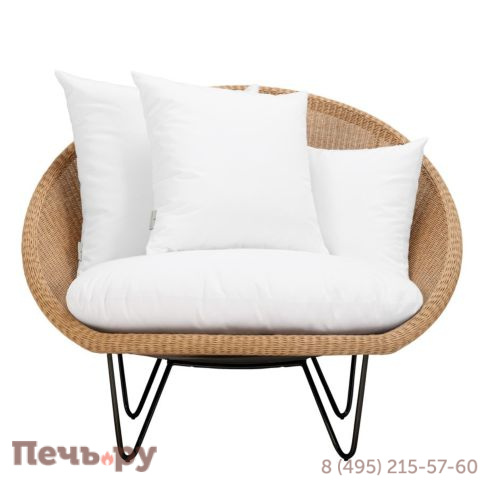 Кресло лаунж плетеное с подушками Janus et Cie Gigi II JNS/776-36-111/M-C-CUS фото 8