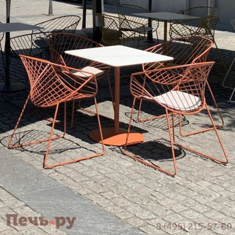 Кресло металлическое Marte Bolina фото 3