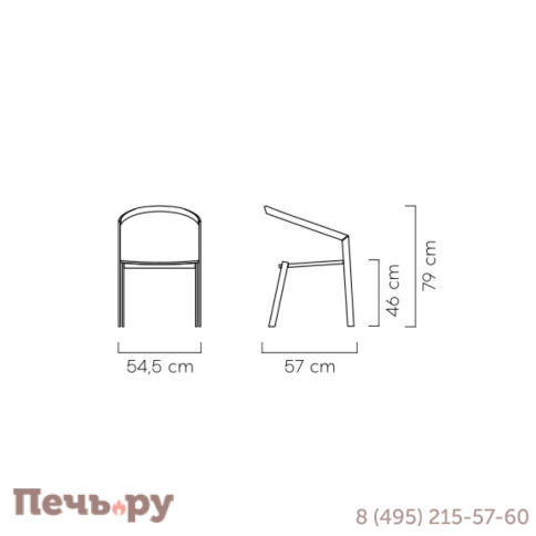 Кресло металлическое Myyour Push фото 5