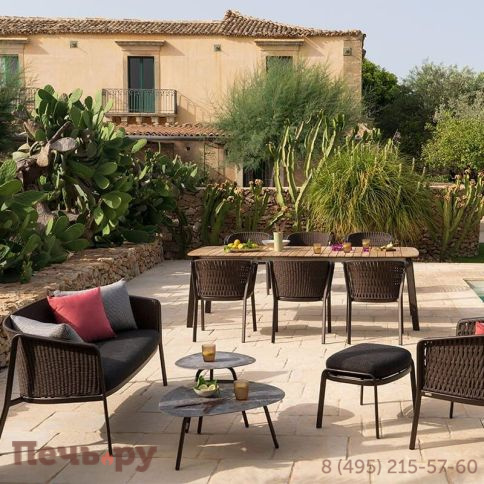 Кресло металлическое с подушкой EMU Carousel STL/1214-С1211 фото 3