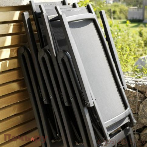 Кресло обеденное Brafritid Andy алюминий/текстилен фото 11