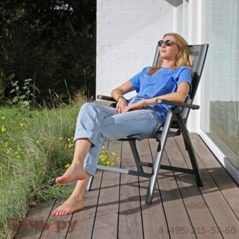 Кресло обеденное Brafritid Andy алюминий/текстилен фото 7