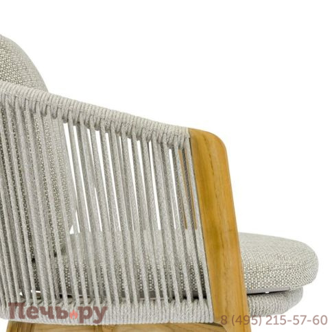 Кресло обеденное Brafritid Avesta тик/алюминий фото 11