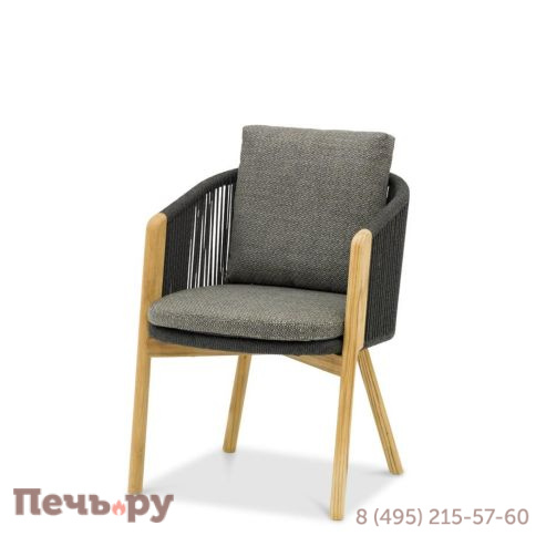 Кресло обеденное Brafritid Avesta тик/алюминий фото 3